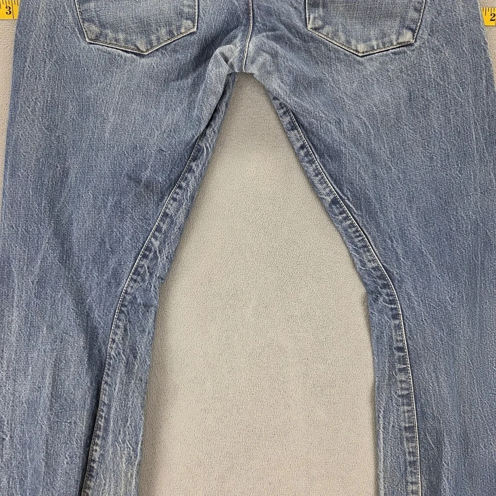 Vintage Levis Engineered Jeans Mens 31x32 Blue Twisted Button Fly Medium Wash